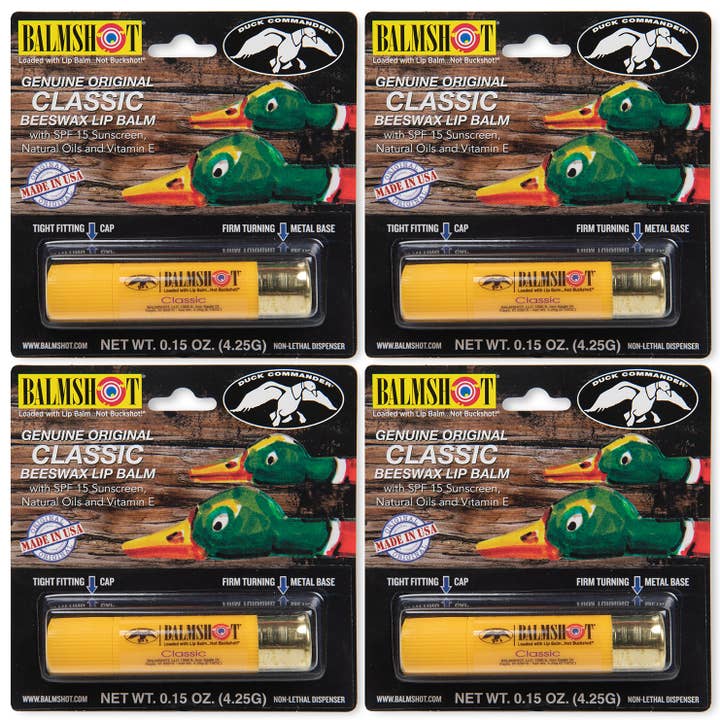 BALMSHOT Lip Balm - Wholesale Lip Balm - Balmshot & Duck Commander Beeswax SPF Lip Balm5