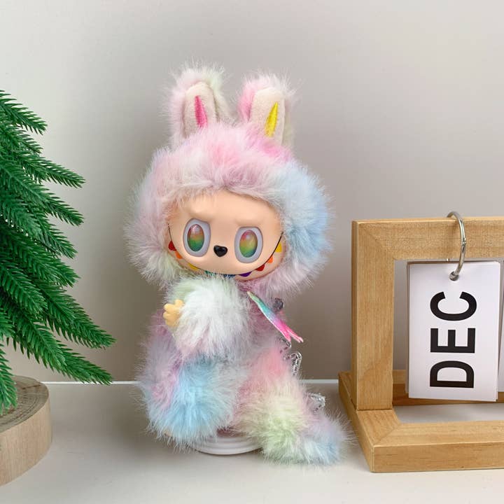 Lilyrosy(Duty free) - Wholesale Stuffed/Plush Toy - Kids & Baby - Handmade Custom Labubu-Inspired doll – One-of-a-Kind Art Toy3