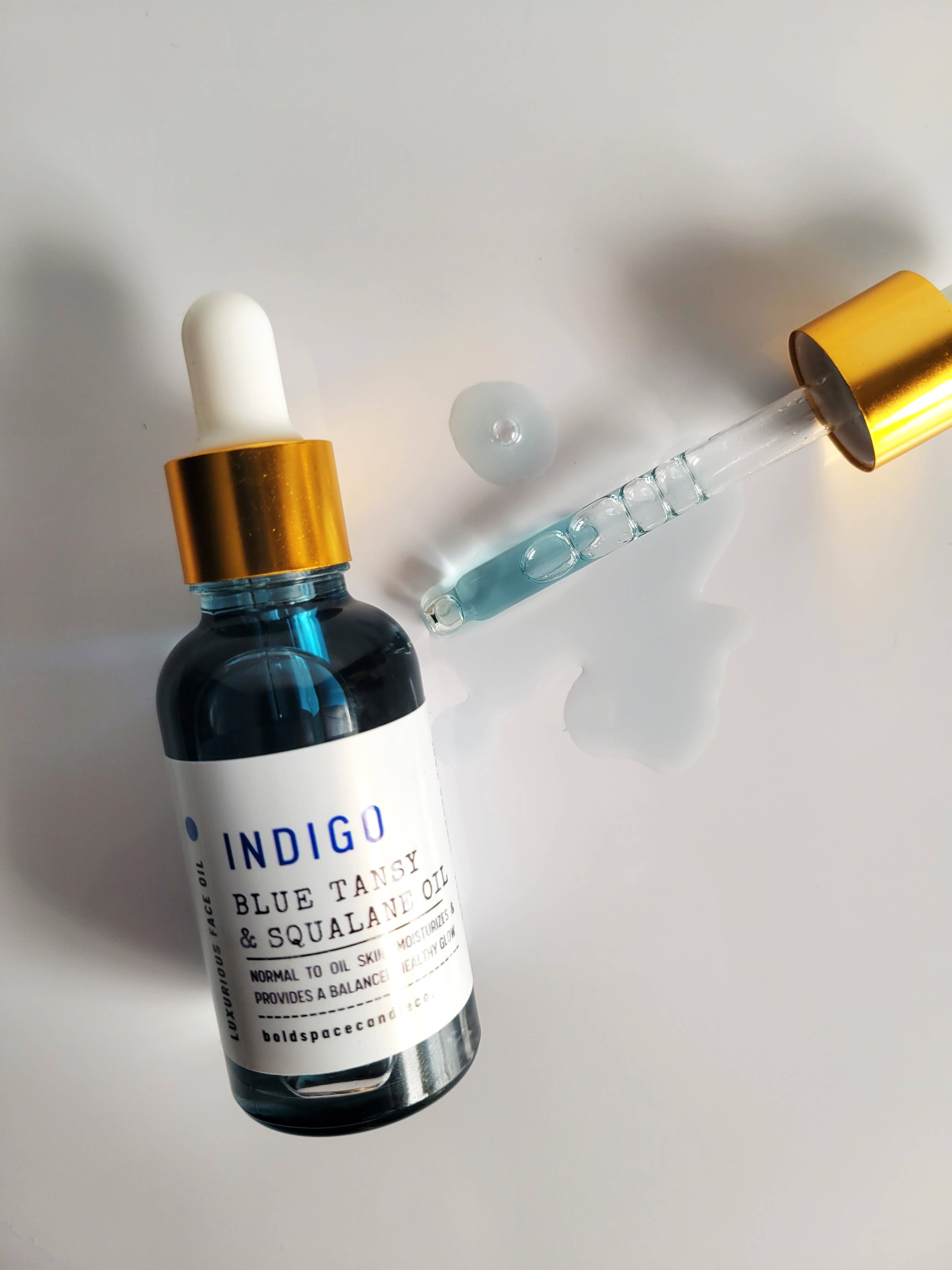 Bold Space Candle Co. - Wholesale Facial Oil - Indigo | Blue Tansy & Squalane Face Oil5