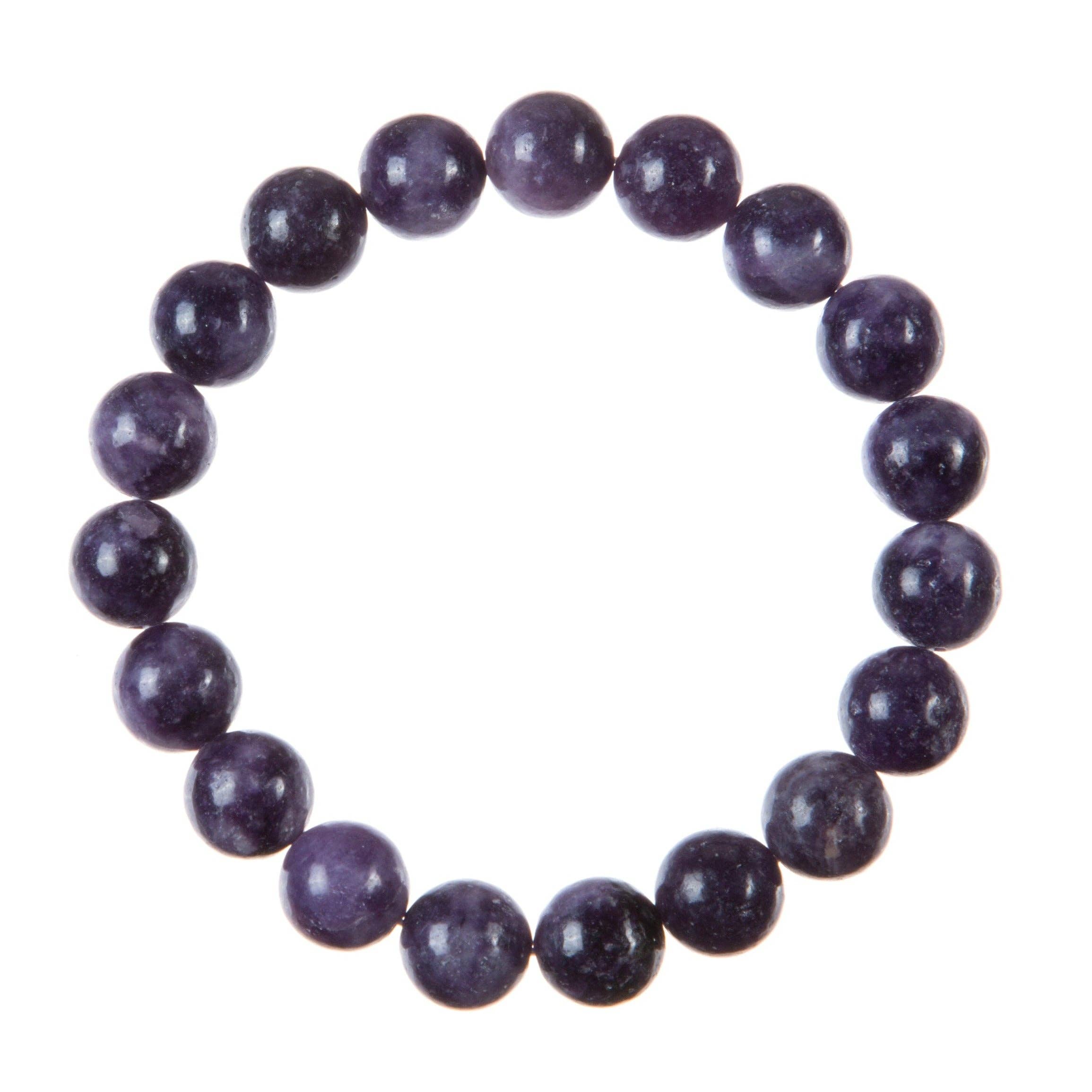 Ole - Wholesale Beaded Bracelet - Phosphosiderite Stone Stretch Bracelet B3716-10MM0