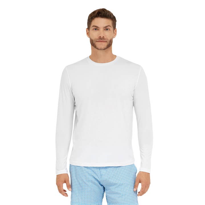 Camiseta de manga larga UPF 50+ Bamboo Everyday para hombre para venta al por mayor de Somewhere Sunny