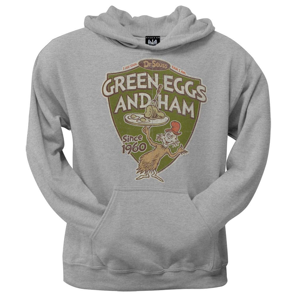 Official Store - Wholesale Hoodie - Men's - Dr. Seuss - Eggstra Green Eggs and Ham Men's Pullover Hoodie0
