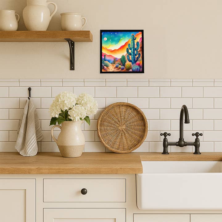 Kaktus in Farbe Metallbild DAC1417 für den Großhandel von Caroline's Treasures