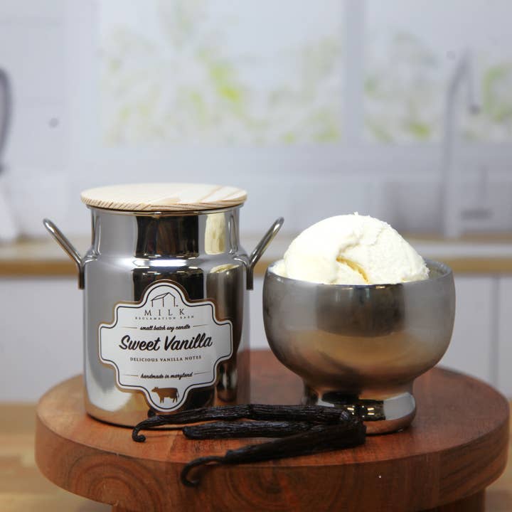 Milk Reclamation Barn - Wholesale Jar/Filled Candle - Stainless Milk Churn Candle - 12.5 oz38