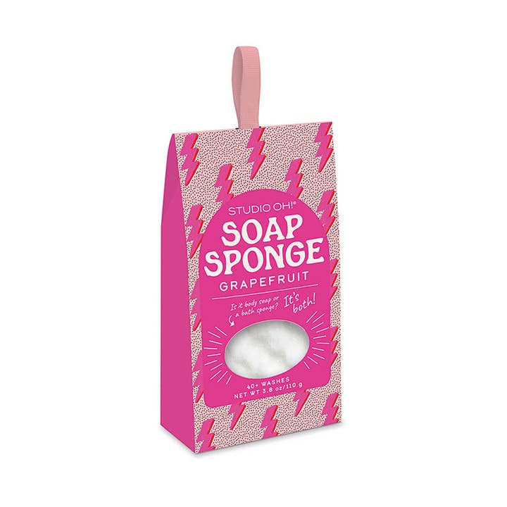 Charged Up Soap Sponge for wholesale by Studio Oh!