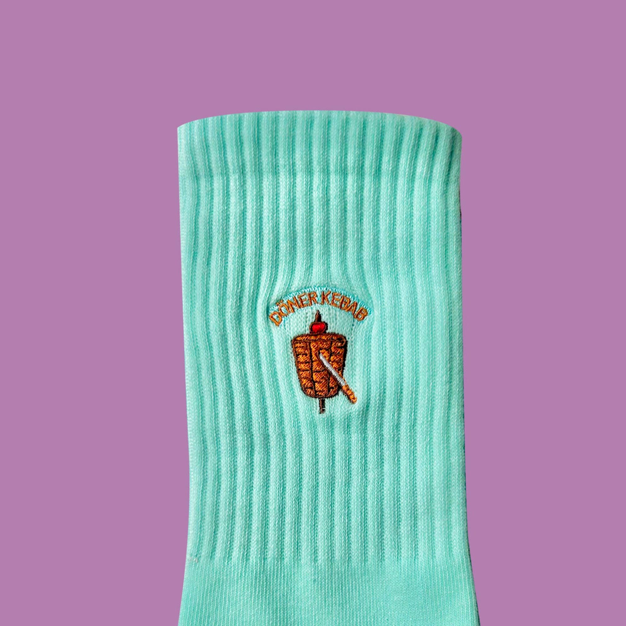 Offbeat – wholesale Socks – Unisex – Bestickter Döner Kebab I Großhandel2