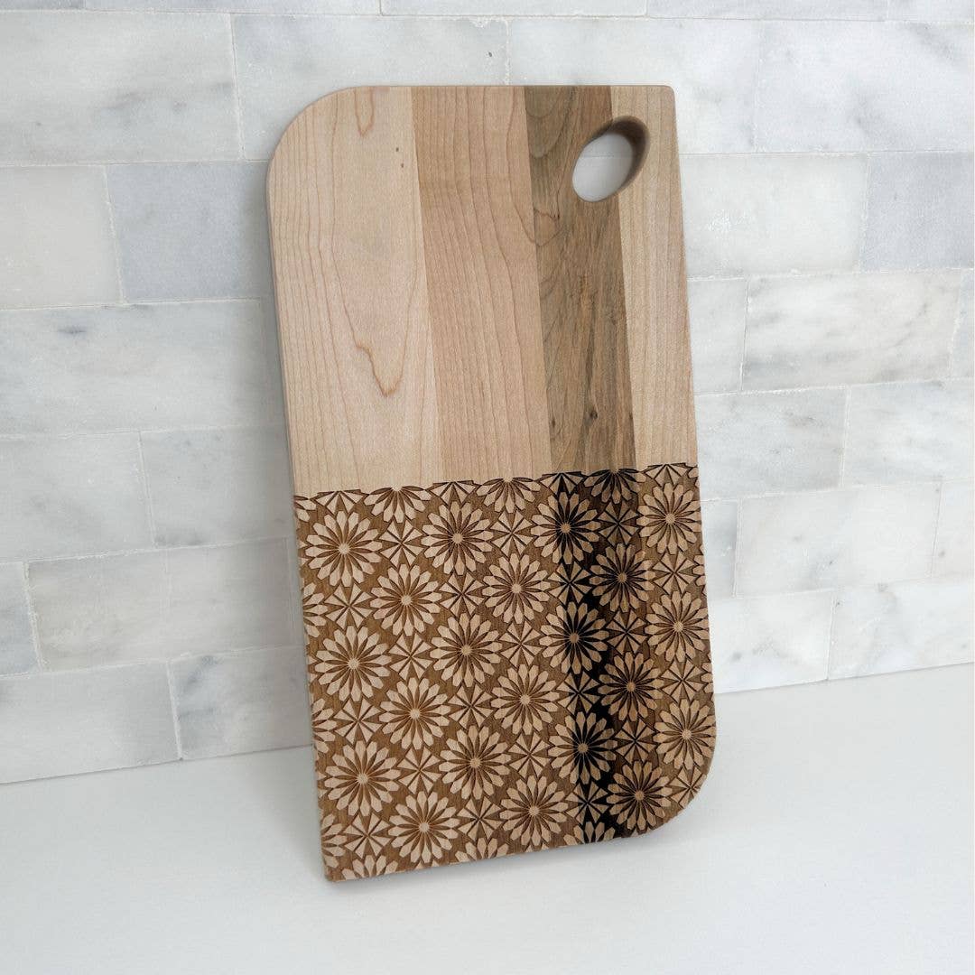 Lucca - Wholesale Snijplank - Spalted esdoorn stervormige snijplank0