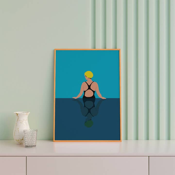 Wild Swimmer for wholesale by Designs by Karina