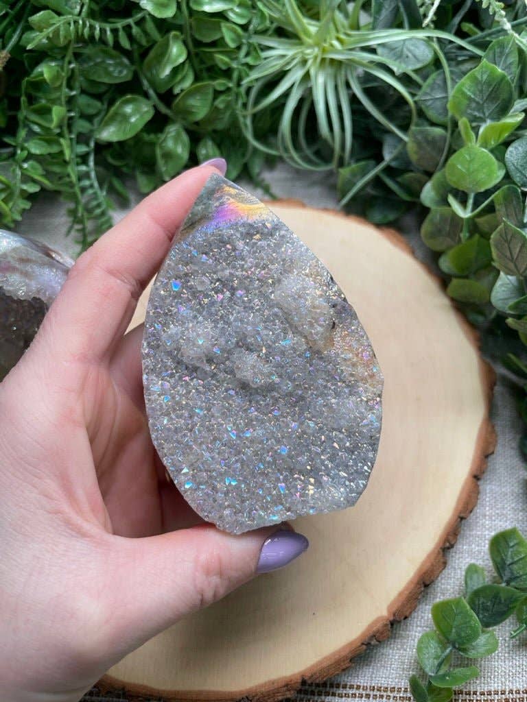 Copper Ashes - Wholesale Spiritual Stone/Crystal - Aura Plated Sphalerite Freeform9