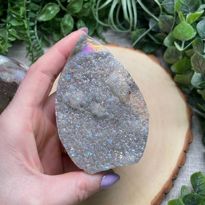 Copper Ashes - Wholesale Spiritual Stone/Crystal - Aura Plated Sphalerite Freeform9