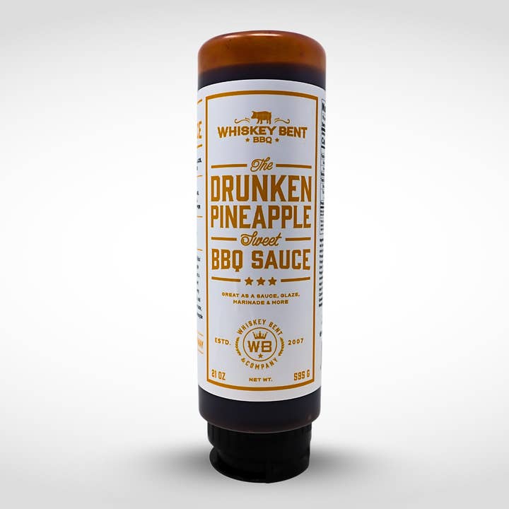 Drunken Pineapple (Sweet) BBQ Sauce  for wholesale by WB BBQ Products