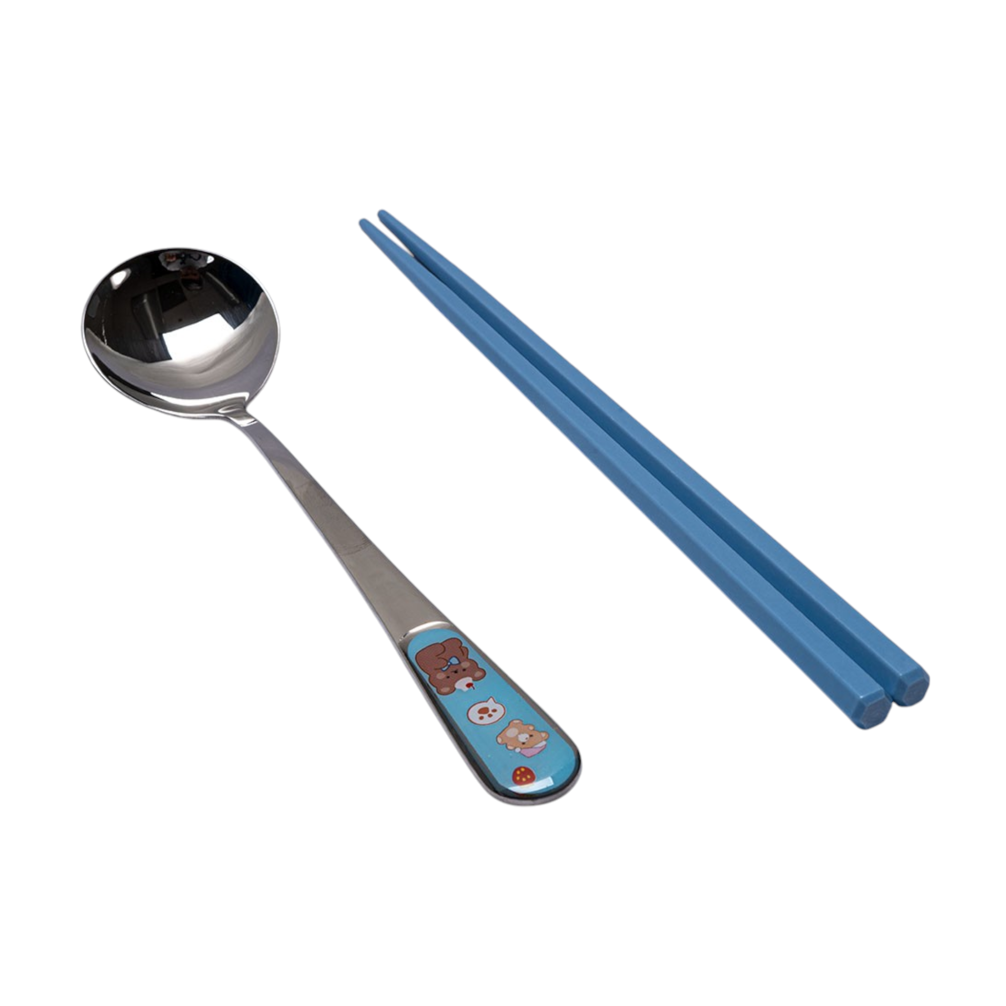 Urban Tokyo - Wholesale Chopsticks - Chopsticks and Spoon with Portable Travel Case Reusable Set Bear (1/240)1