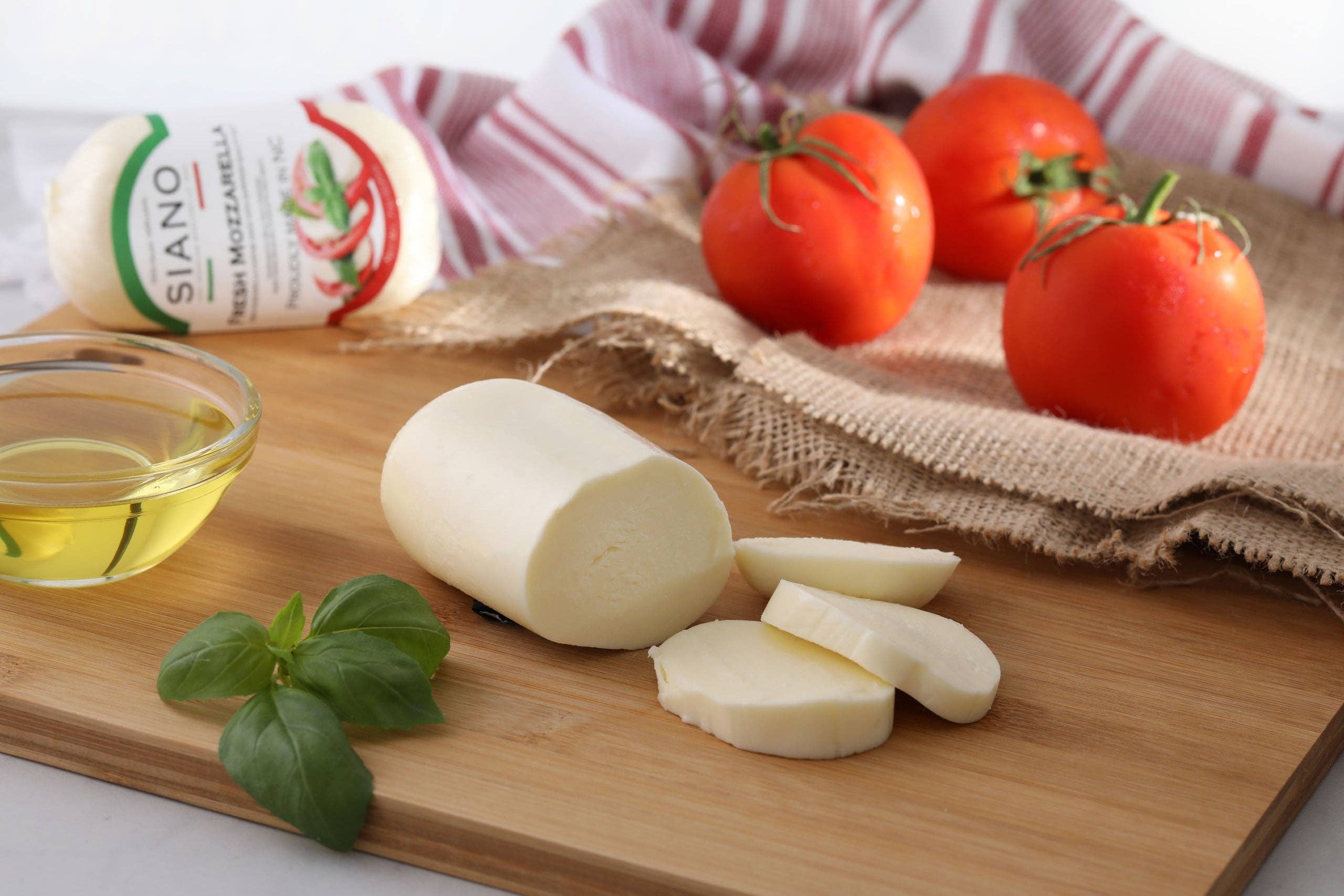 Siano Mozzarella - Wholesale Cheese - Hand Wrapped Mozzarella1
