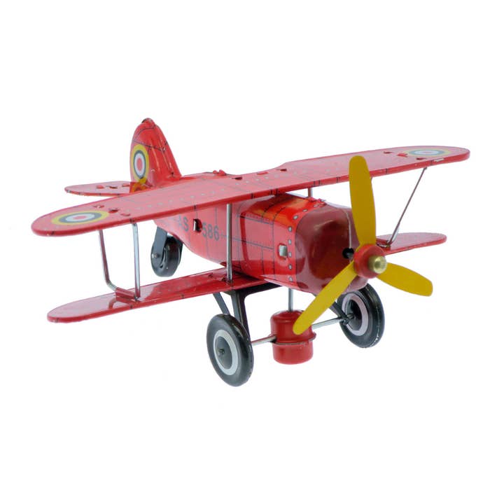 Red 20 Cm Aeroplane with Keys - Mechanical Item for wholesale by BASS&BASS
