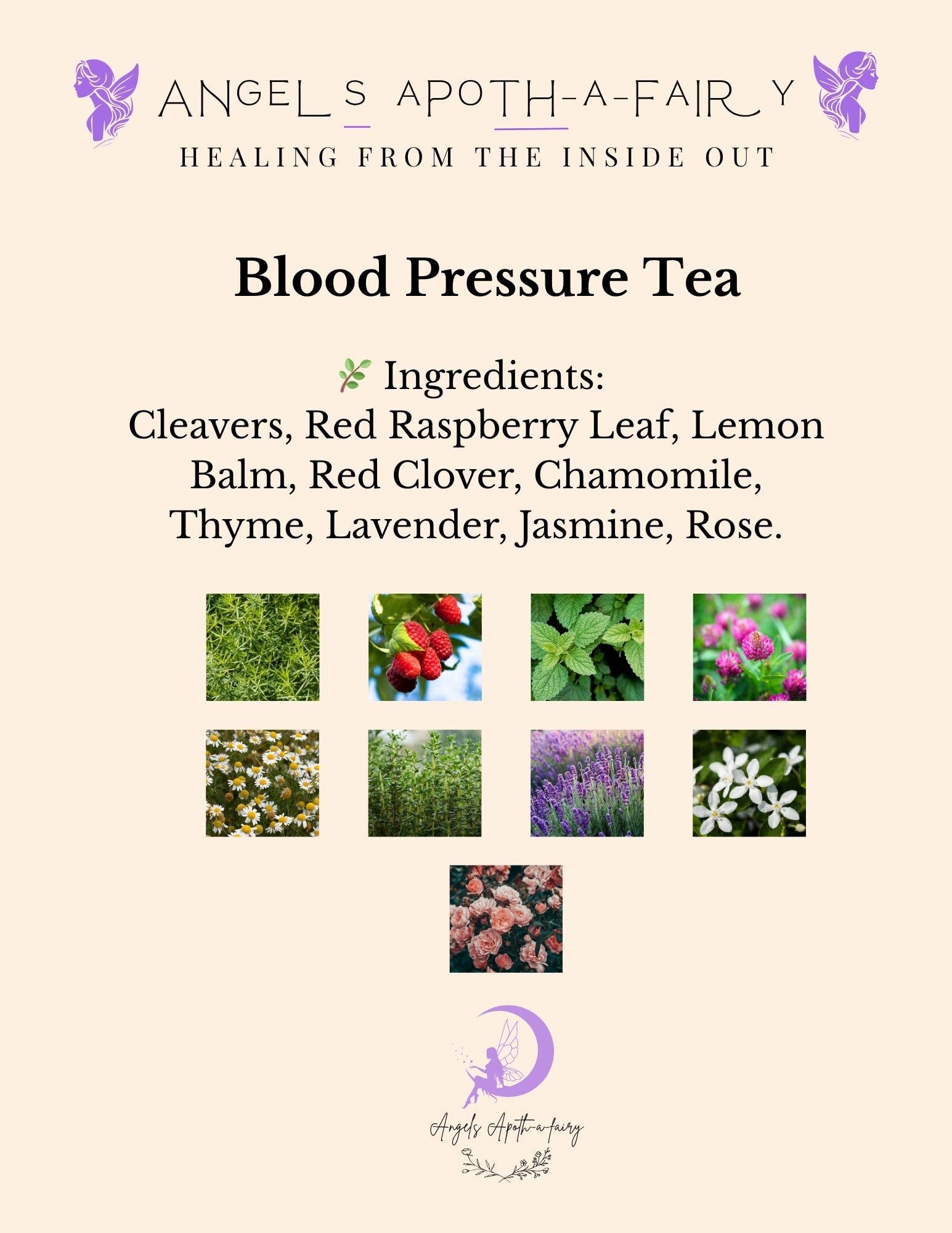 Angels Apoth-a-fairy - Wholesale Health/Detox Tea - Blood Pressure Tea4