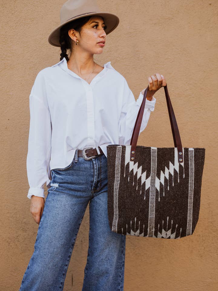 Sac à main Zapotec Half Diamond Bird's Eye pour la vente par The Zapotec Weavers