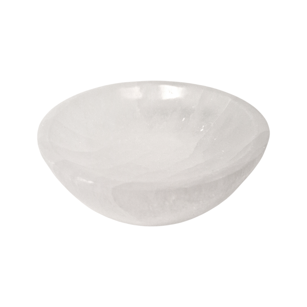 VIE - Vendita all'ingrosso Attrezzatura per meditazione - Ciotola rotonda in selenite4