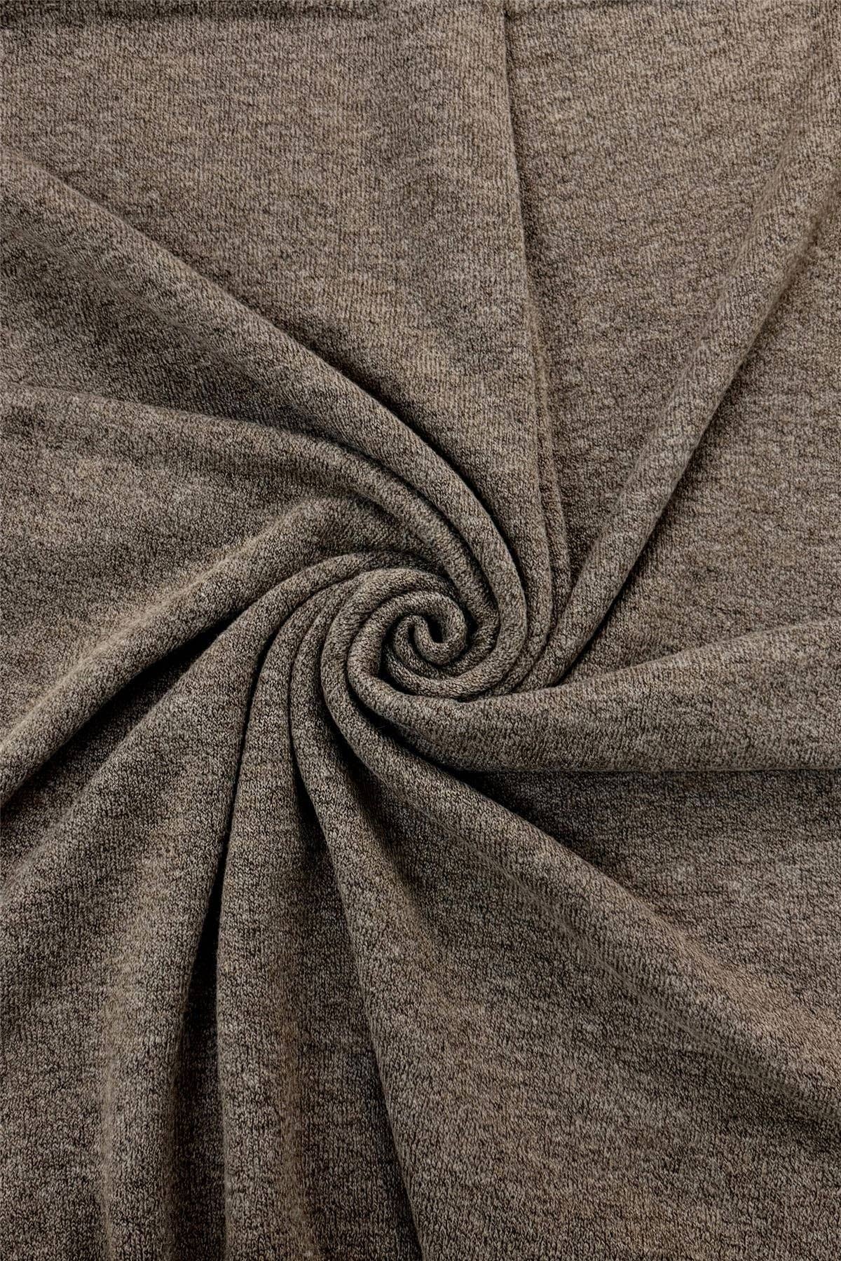 Fashion Scarf World – wholesale Poncho – Women's – Plain Cuffed Diagonal Drape Wool Poncho3