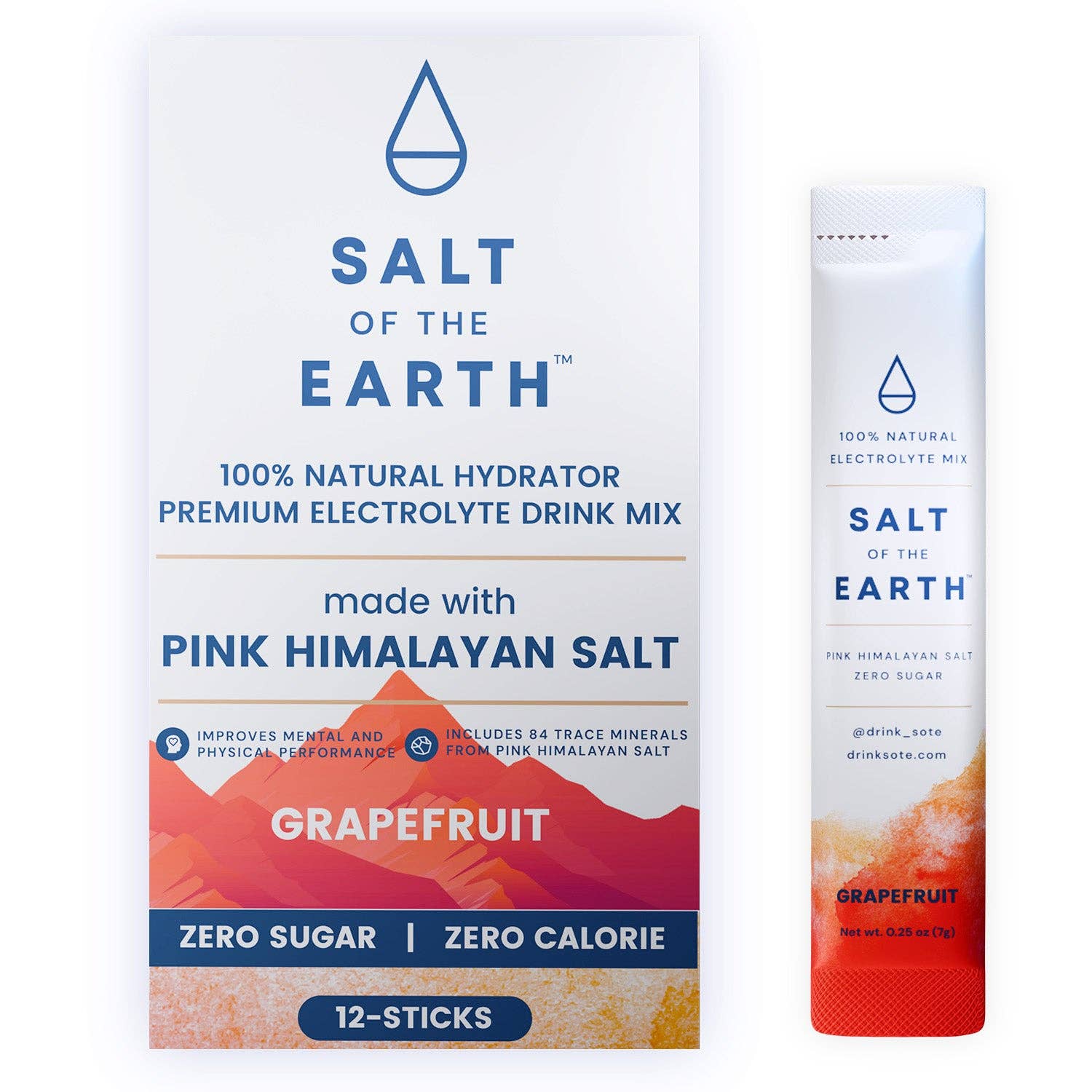 Salt of the Earth - Wholesale Sports/Energy Drink - Salt of the Earth | Natural Electrolytes | Grapefruit1