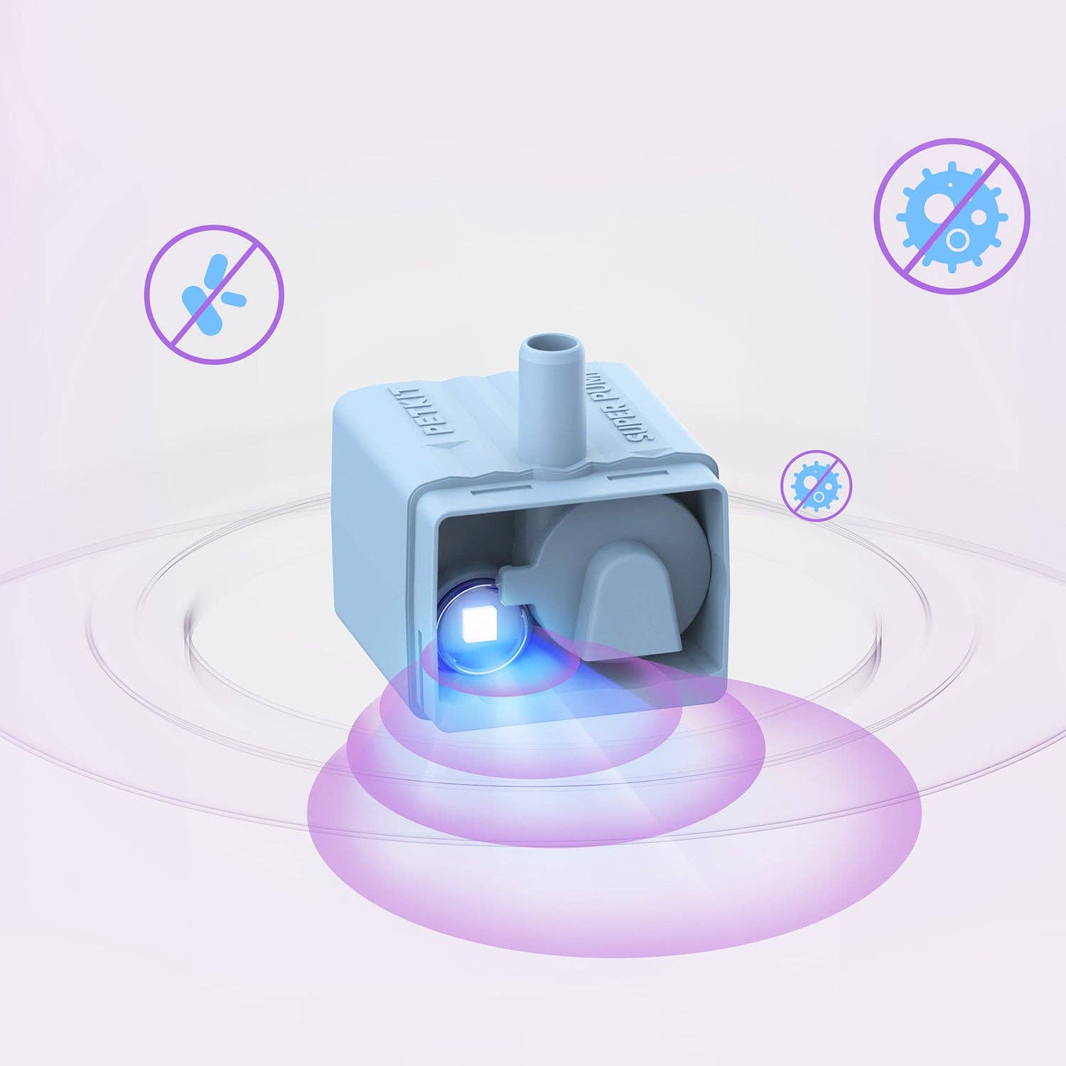 PETKIT - Wholesale Pet Water Bottle - Dog - Wireless Water Pump (UVC)3