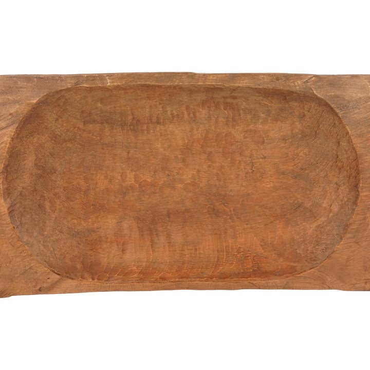 My Amigos Imports - Vendita all'ingrosso Ciotole/Piatti decorativi - Eurostyle - Ciotola per impasti rustica profonda, intagliata, 30,5 x 66 cm, cerata4