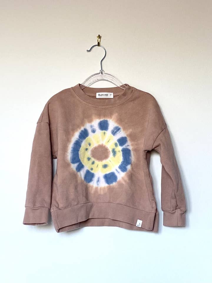 Jersey de dobladillo alto para niños de terracota para venta al por mayor de Little Moon Society