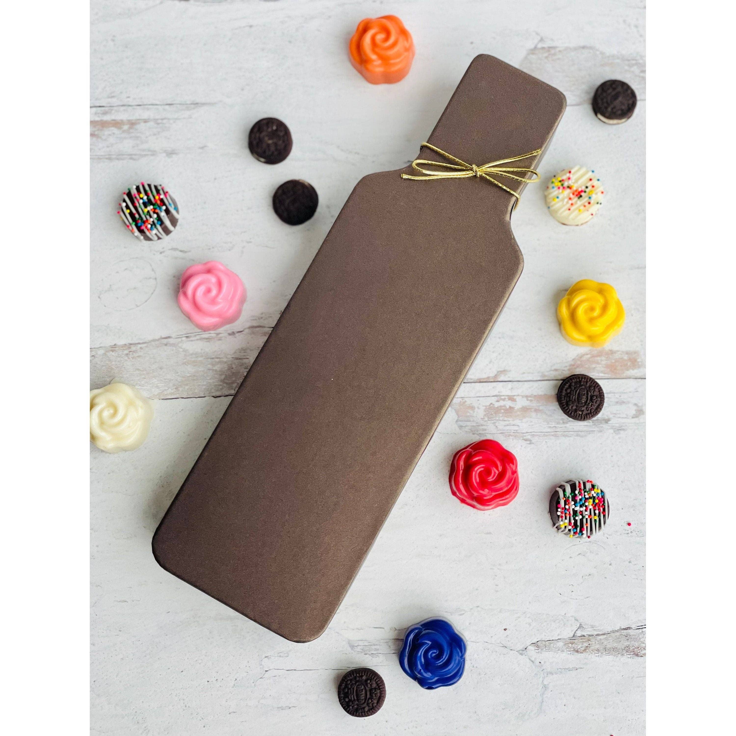 Chocolates Unlimited by Denise - Wholesale Chocolate Box - Wine Bottle Shaped Chocolate Gift Box6