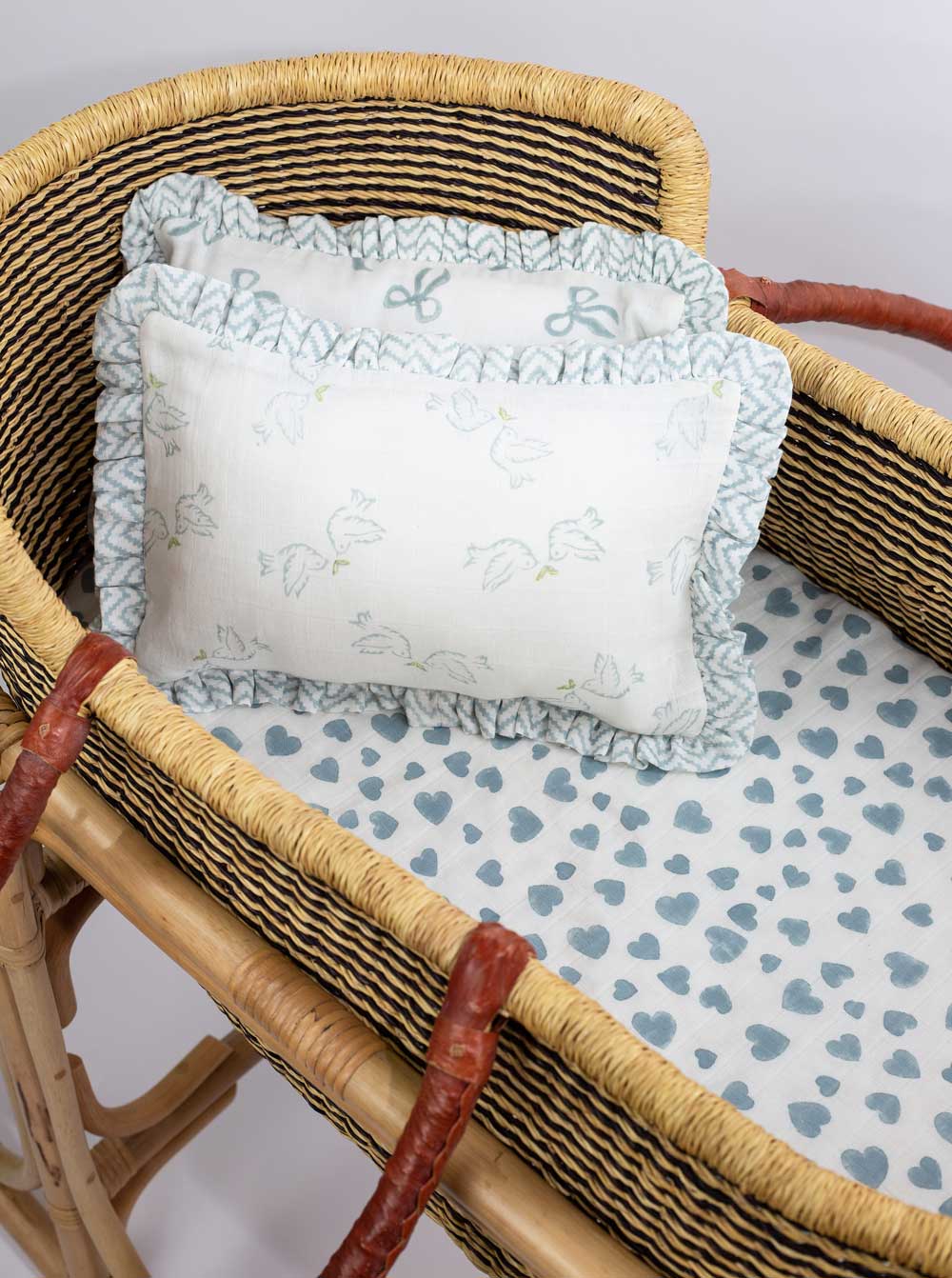 Willa and the Bear - Wholesale Pillow/Cushion - Kids & Baby - Muslin Ruffle Mini Pillow22