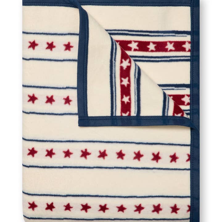 ChappyWrap - Vente Plaids - Couverture Étoiles et Rayures0