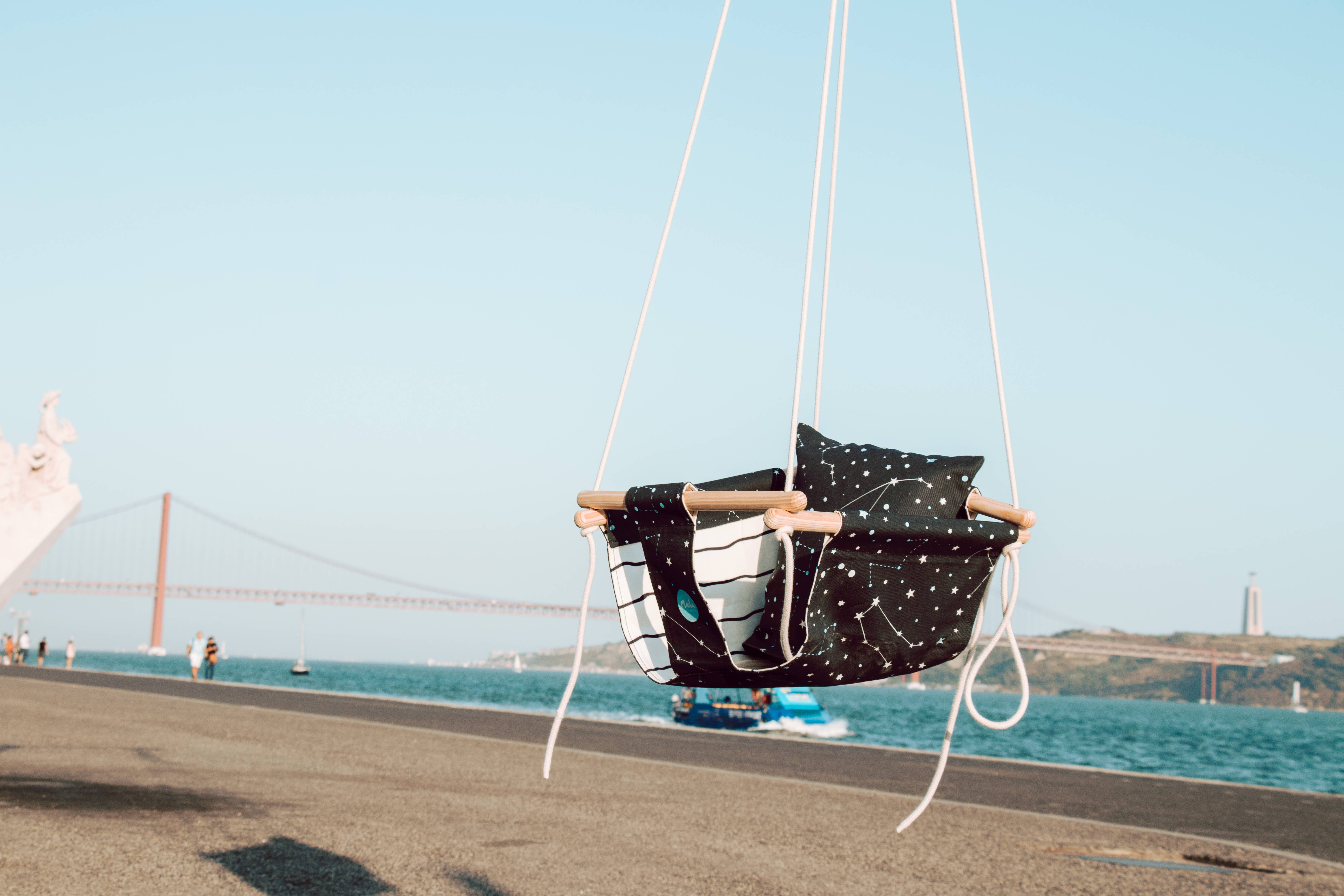 Mada in Lisbon - Venta al por mayor Columpio - Niños y bebés - Azul Constellation Baby Swing1