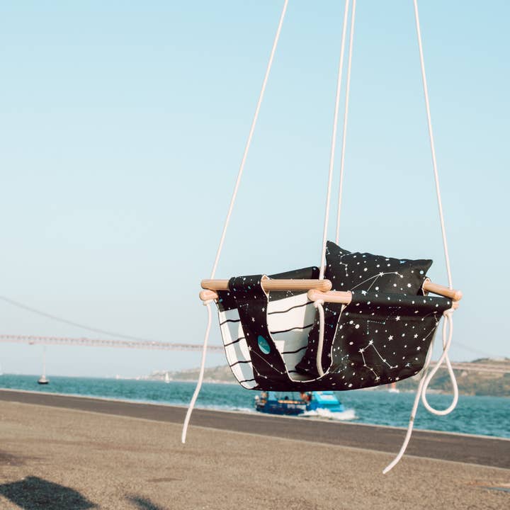 Mada in Lisbon - Venta al por mayor Columpio - Niños y bebés - Azul Constellation Baby Swing1