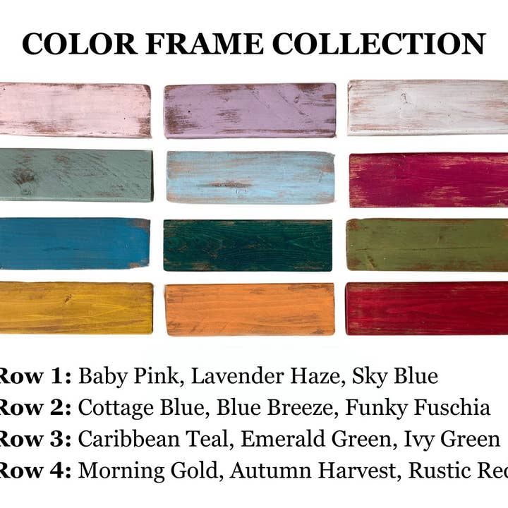 Swinford Designs - Vendita all'ingrosso Cornice portafoto - Cornici in legno fatte a mano - Scegli la tua dimensione | Colore (Copia)