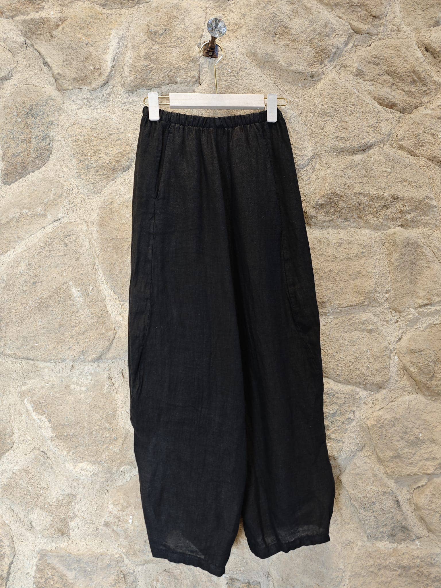 Linen & More – wholesale Byxor - Dam – REF 41482 byxor i 100 % lin med ballongmodell7