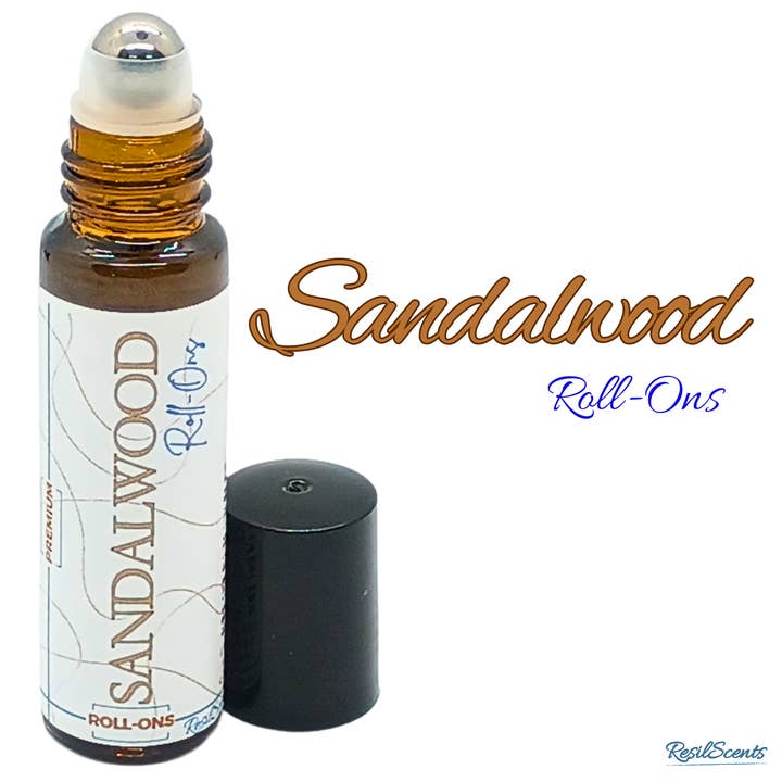 Sandelhout Roll-On Olie – Warme & Aardse Geur voor wholesale door ResilScents WholeSale