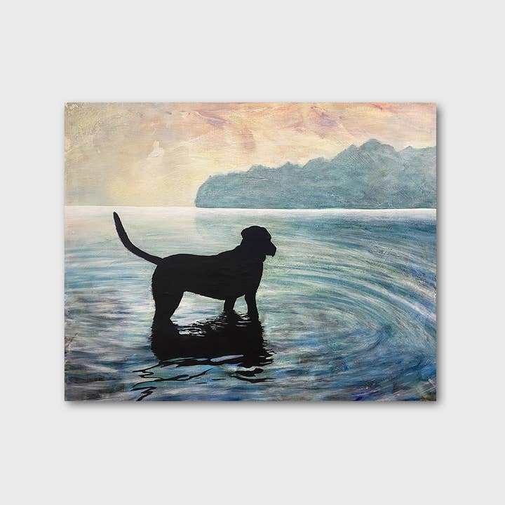 Lake Life Art Print 8x10" for wholesale by Jeanelle Demers