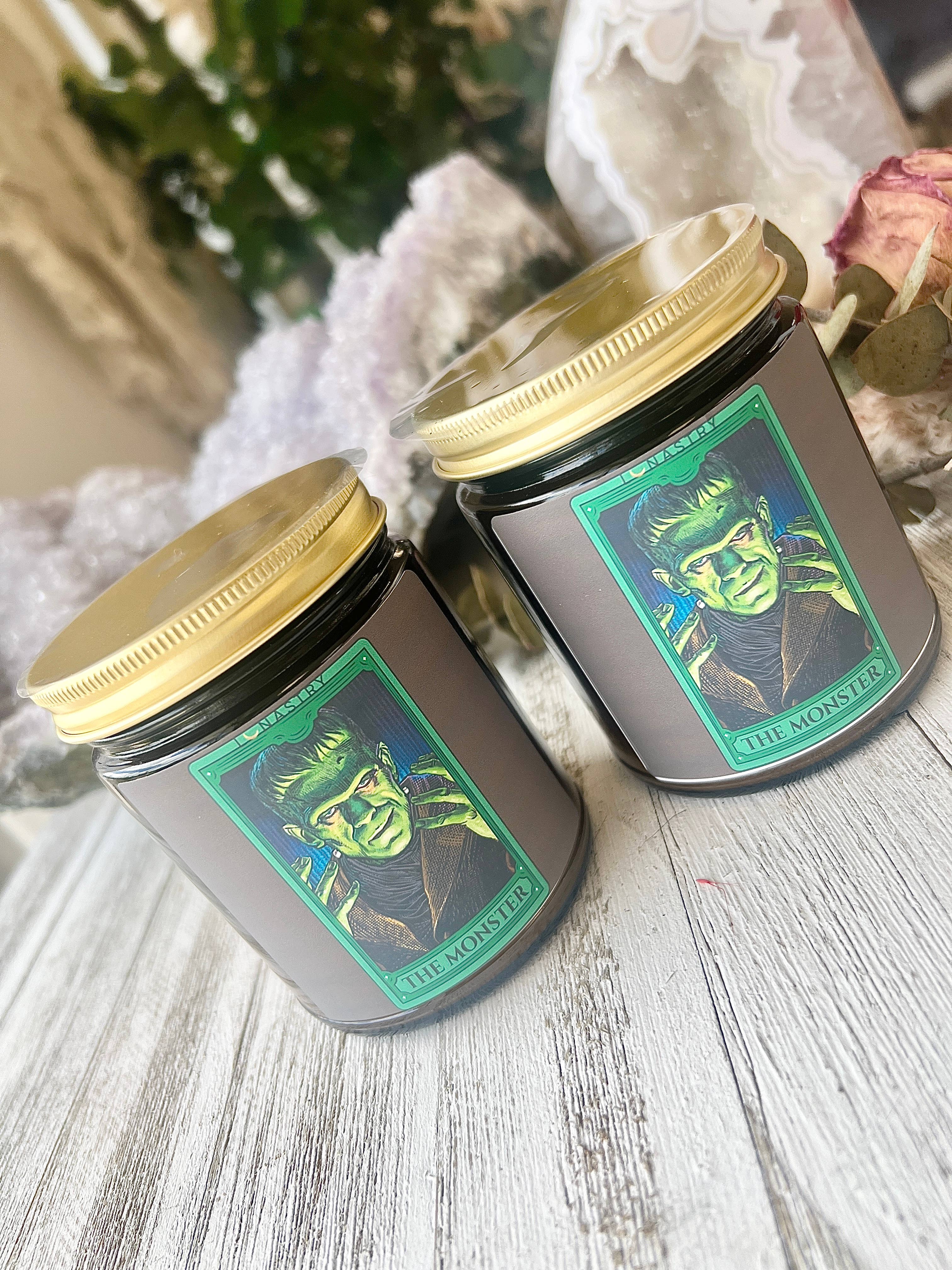 Lunastry - Wholesale Jar/Filled Candle - The Monster Frankenstein Candle2