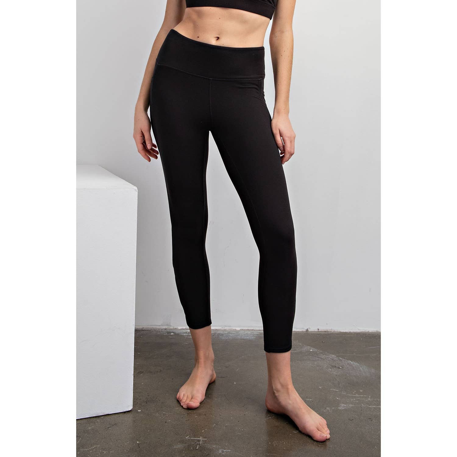 Rae Mode - Wholesale Athletic/Lounge Leggings - Women's - BUTTER HIGH RISE CROPPED YOGA LEGGINGS24