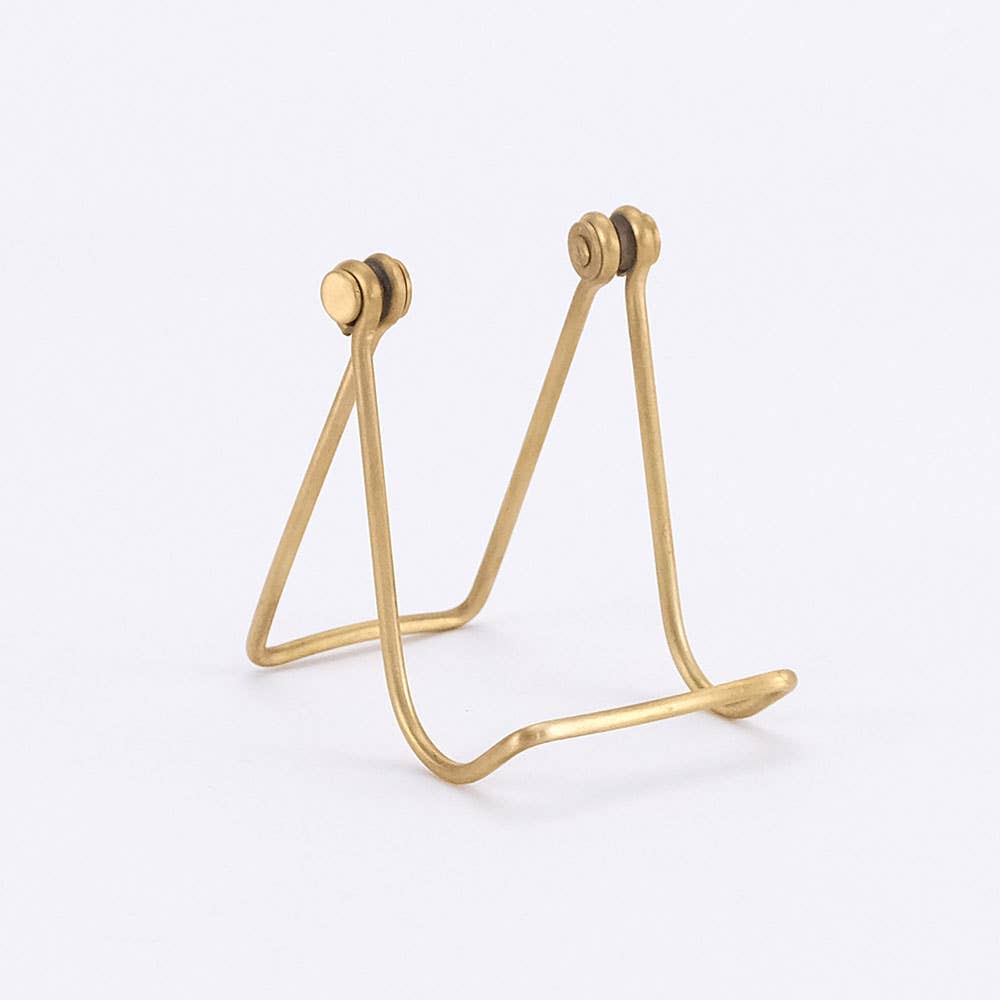 shesay - Wholesale Phone/Tablet Stand - Brass Folding Display Stand – Slim & Elegant Holder2