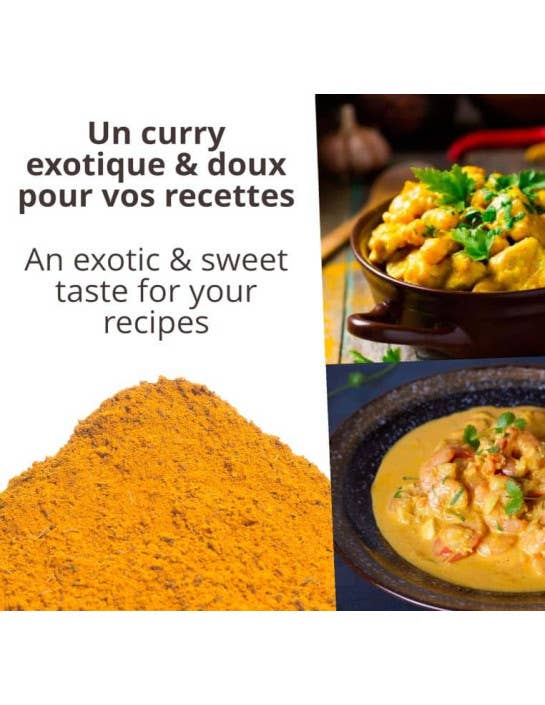 Khla - L'épicerie du Mékong - Wholesale Dried Spice - Yellow curry - Organic - powder - 100g5