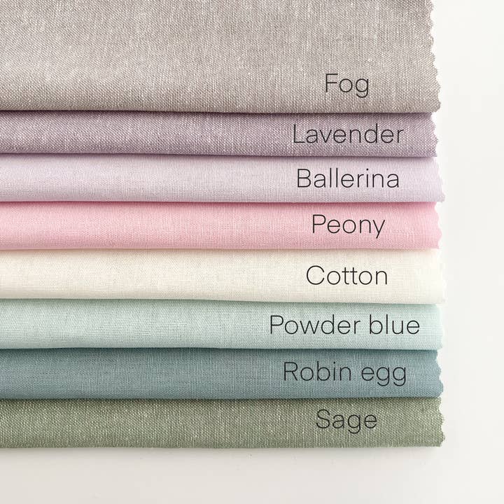 Matryoshka Doll Shop - Wholesale Embroidery/cross-stitch supplies - Embroidery fabric bundle, linen blend embroidery fabric pack1