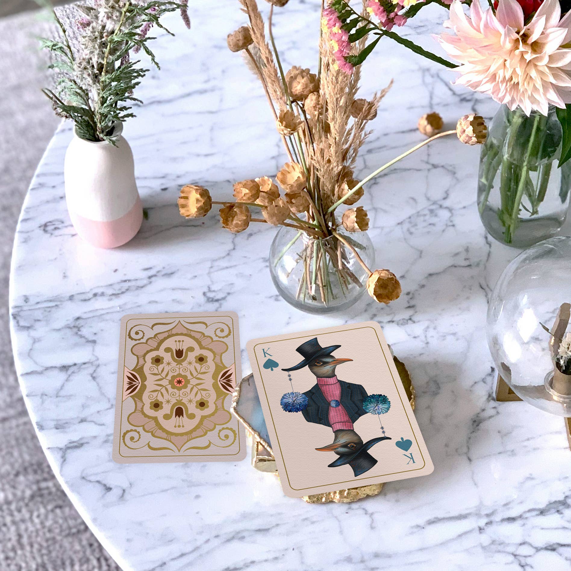 BOUCHETTE & CO. LLC – Großhandel Tarot-Karten – SPIELKARTENDECK | Verzauberte Garten-Kartomantie-Karten9