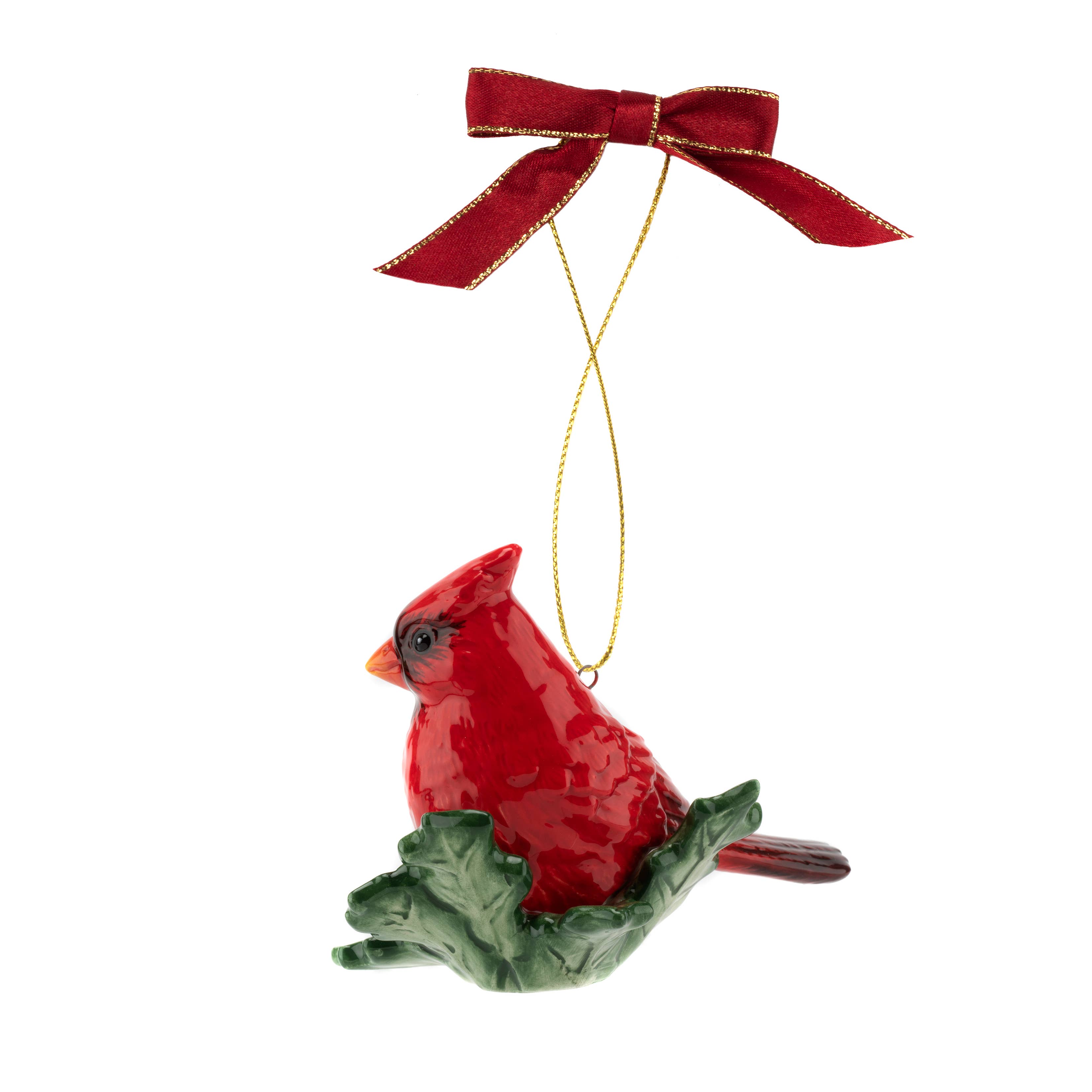 Portmeirion, Spode, Pimpernel, Nacthmann, Wrendale Designs - Wholesale Ornament - Christmas Tree Cardinal Ornament2