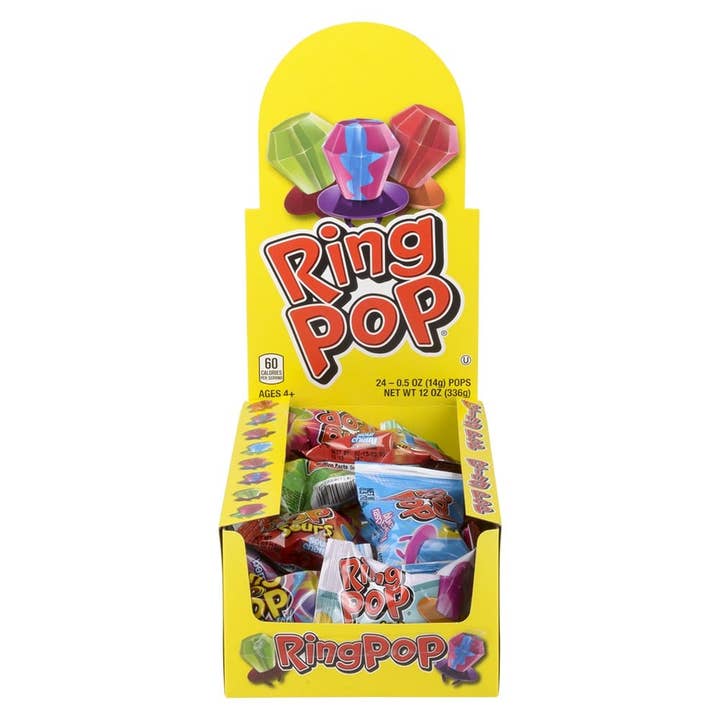 La Luna Bella - Toys - Wholesale Boiled sweets - RING POP LOLLIPOP - LLB Candy8