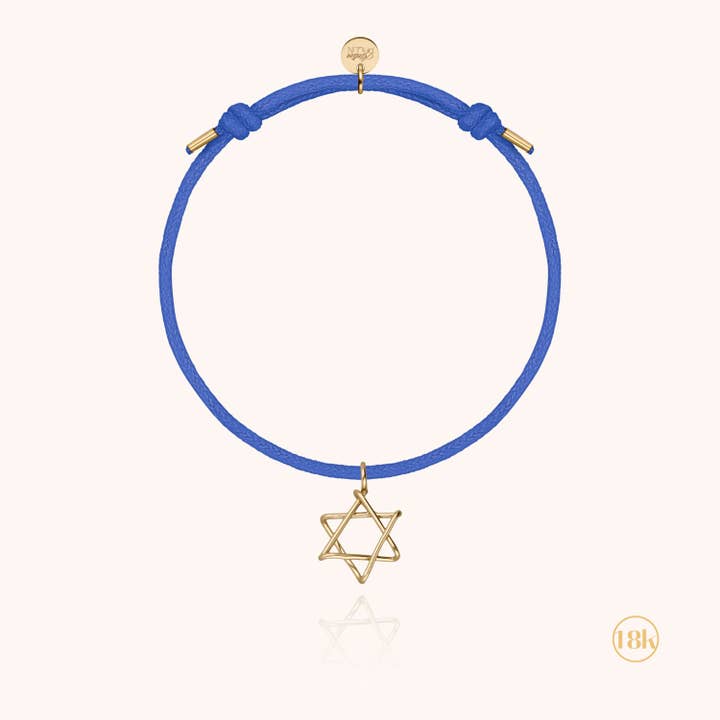 Atelier Paulin - Wholesale Charm/Dangle Bracelet - Cord Charm Bracelet Symbolic - Star of David14