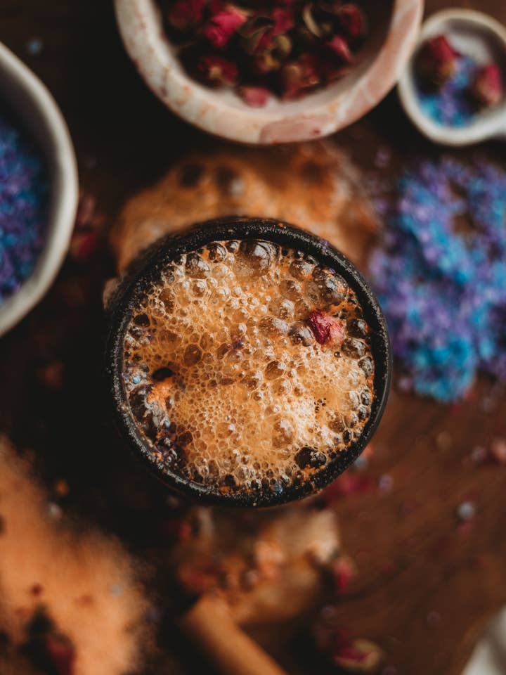 Tangerine Crush Saltwater Fizz - Medium potion bubbles for wholesale by The Saltwater Collective