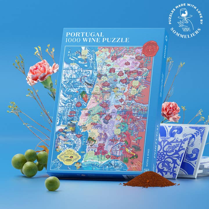 Water & Wines – Engroshandel Puslespil - Voksen – Vin Puzzle - Portugal