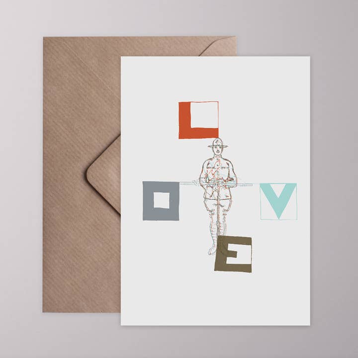 Vlag van liefde voor wholesale door LAZY DAY paper