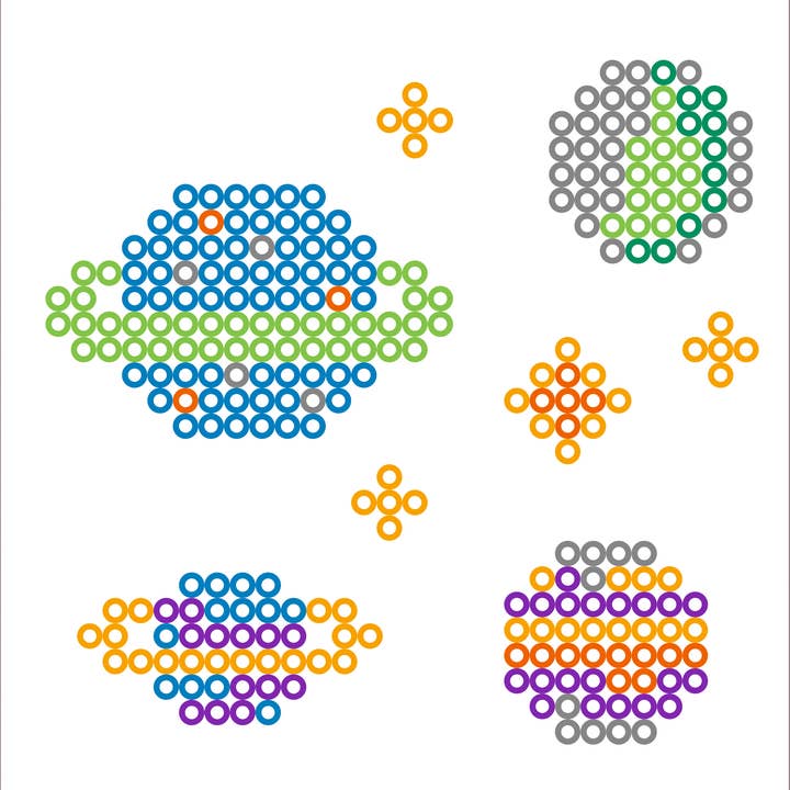 URSUS® / Buntpapierfabrik Ludwig Bähr GmbH & Co. KG - Wholesale DIY Craft Kit - Kids - Iron-on bead set "Galaxy"7