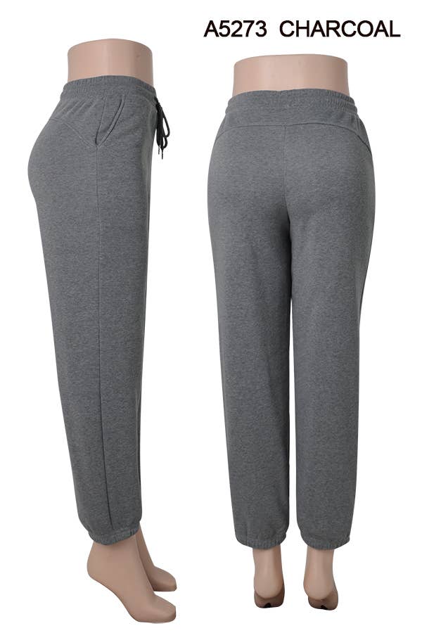 SSImport - Vendita all'ingrosso Pantaloni sportivi/da jogging - Donna - A5273 JOGGER INVERNALE FELPA INTERNA 12PZ/CONFEZIONE11