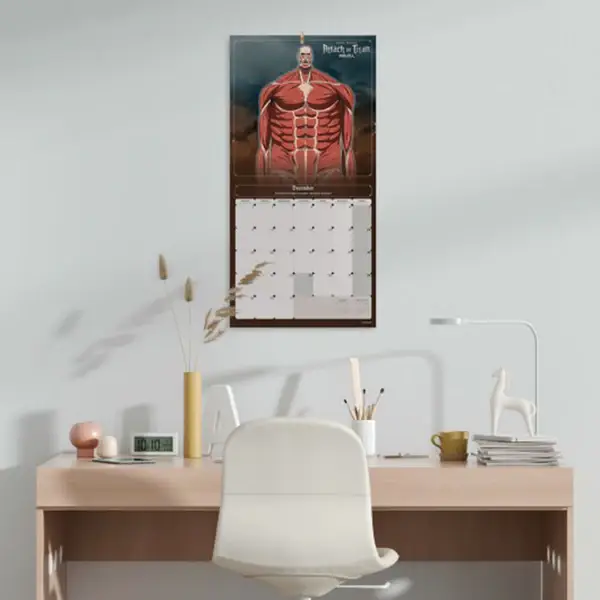 Close Up GmbH - Wholesale Calendar - Attack on Titan Calendar 20253